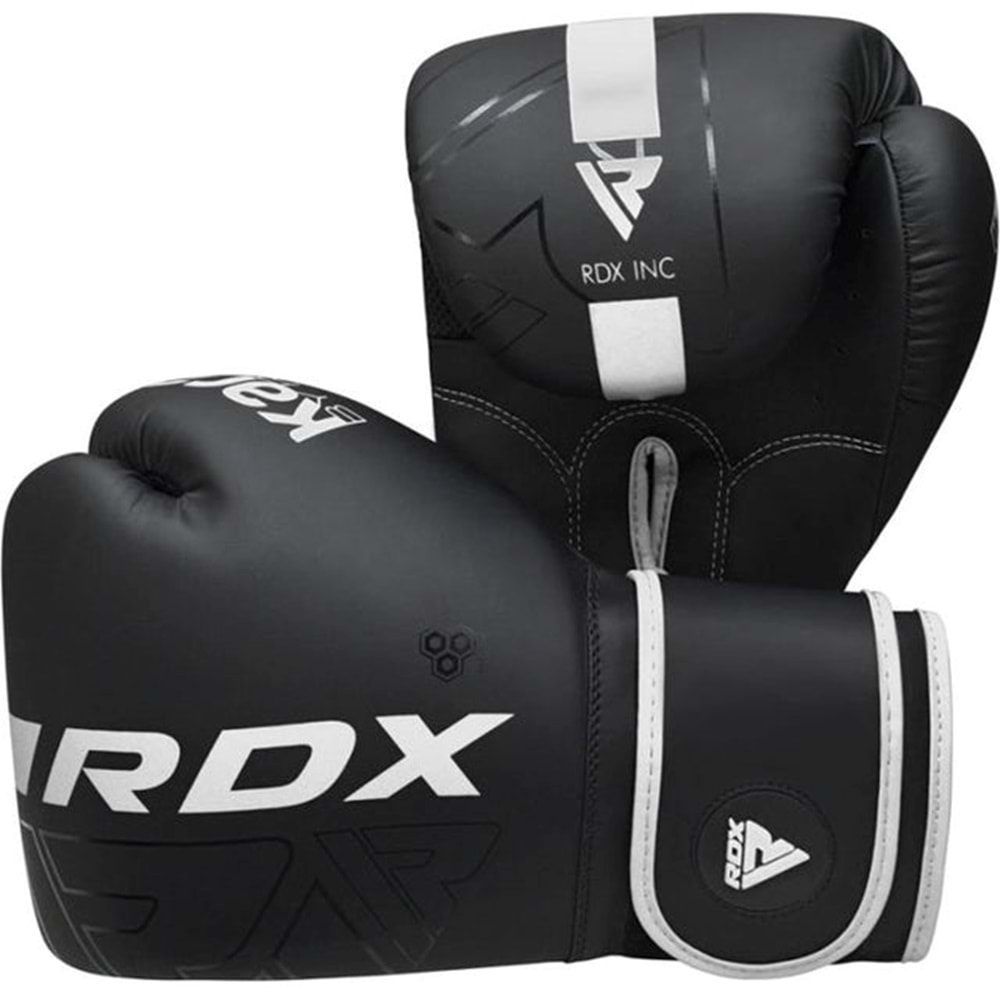 KARA F6 MAT BEYAZ - RDX - BOKS ELDİVENLERİ - MAT BEYAZ - 12 OZ